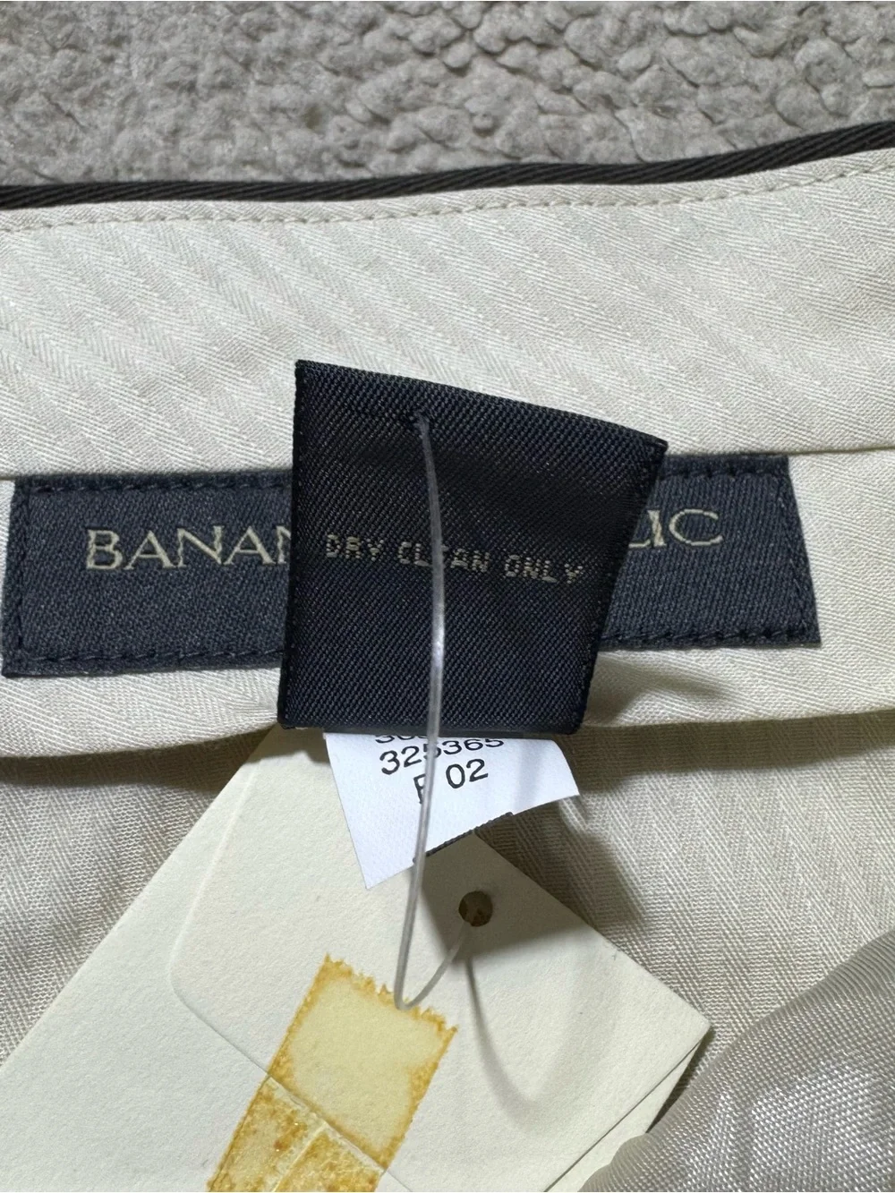 Banana Republic Pants Mens 35‎ Emerson Gray Brown Dress Slacks Officewear NEW
